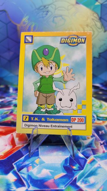 Carte Digimon T.K. & Tokomon 10/34 Édition Série TV 1999