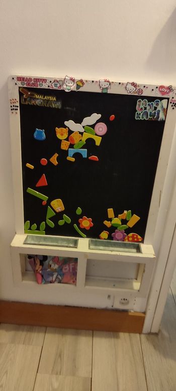 Tableau en bois vintage