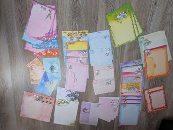 Lot papier à lettre diddl 