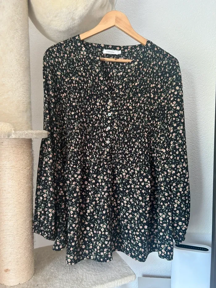 Blouse fleurie Paprika