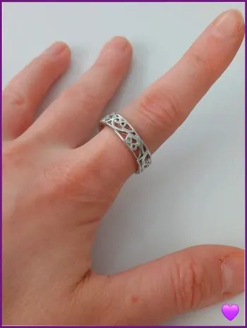 Bague en acier inoxydable