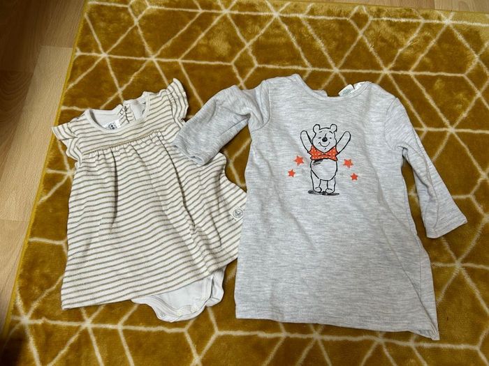 Lot de robes et salopette bébé 3 mois - photo numéro 5