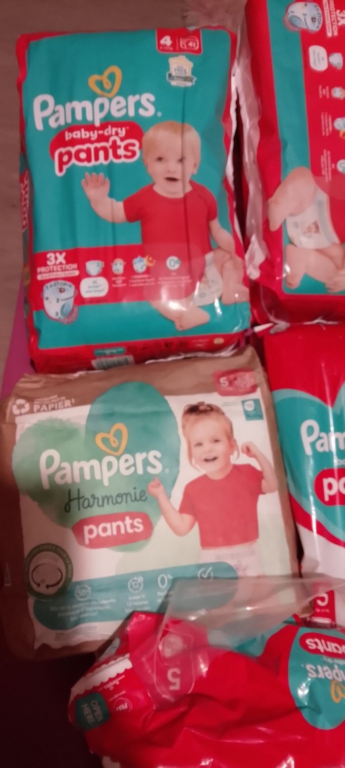 Gros lot couche pampers pants - photo numéro 2