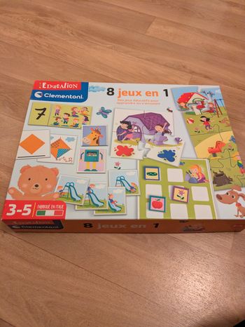 Coffret éducatif 8 jeux en 1