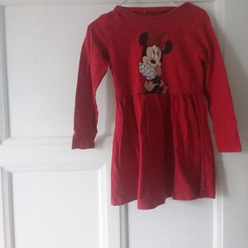 Robe minnie rouge et noir