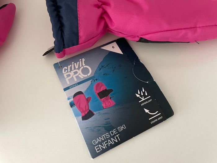 Lot de 2 Paires de Moufles Enfants - photo numéro 3