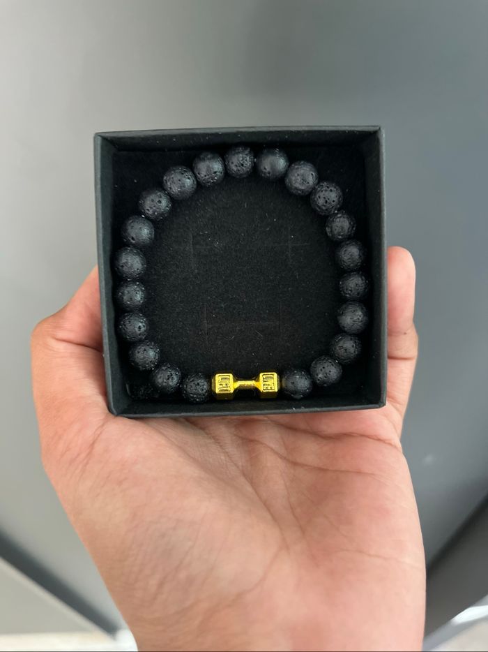 Bracelet noir altère - photo numéro 2