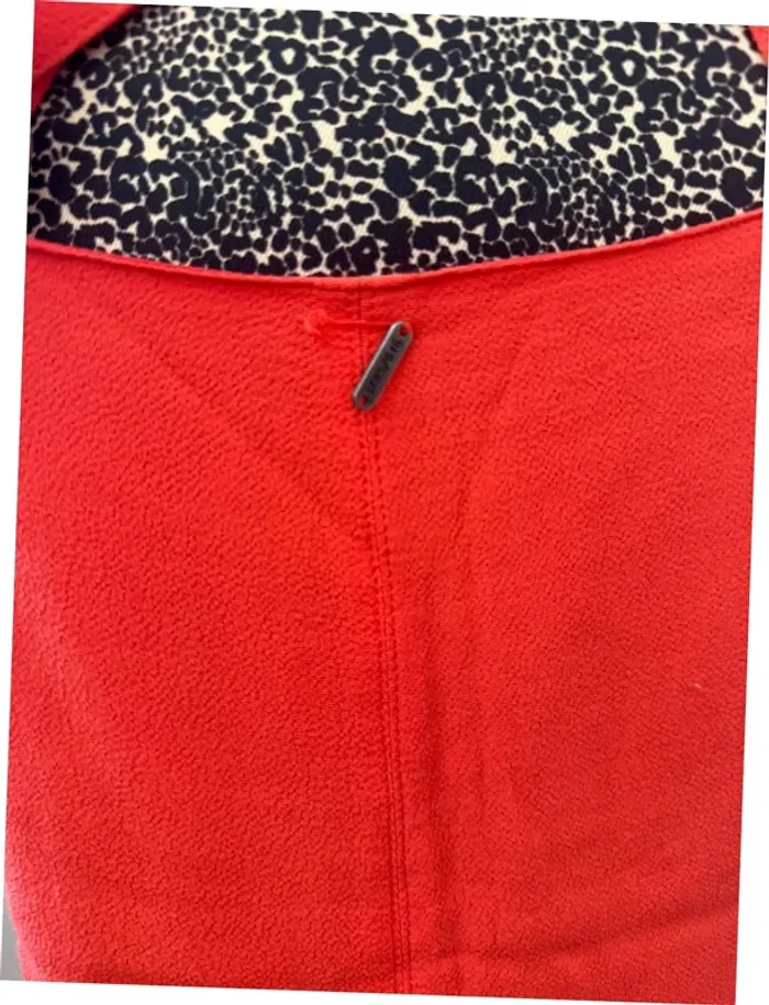 Robe IKKS rouge corail – Taille 36 - photo numéro 7
