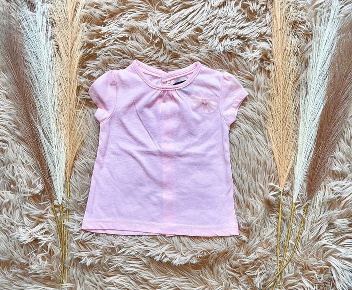T-shirt manches courtes rose