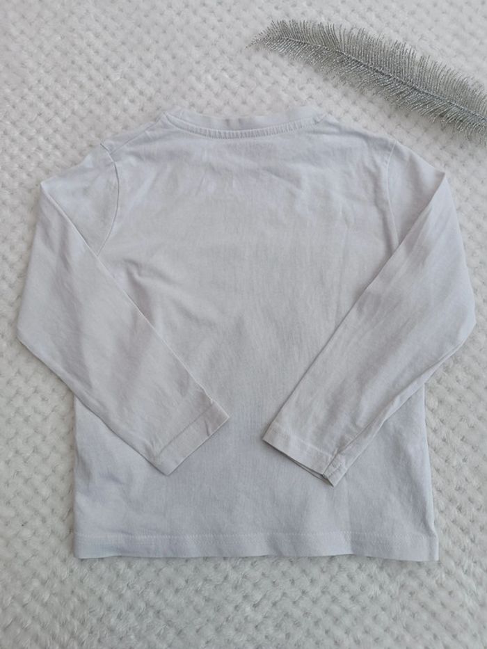 🔸T-shirt Blanc Dinosaure Jurassic - In Extenso 4 ans🔸 - photo numéro 3