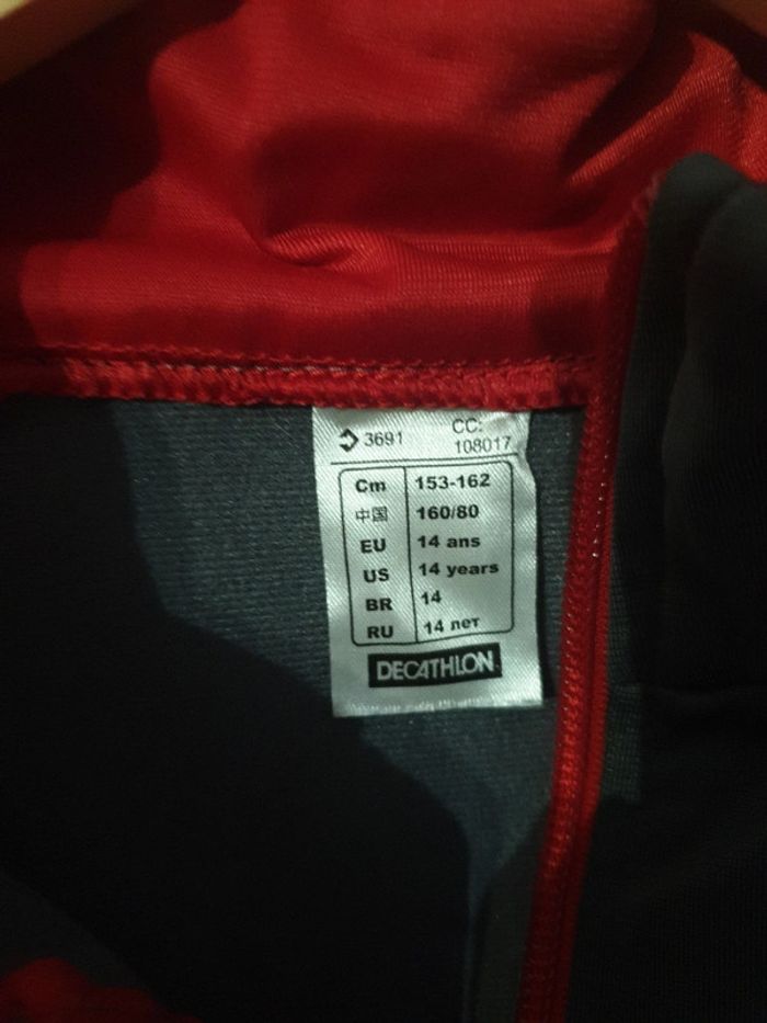 Vest survêtement decathlon 14 ans - photo numéro 3