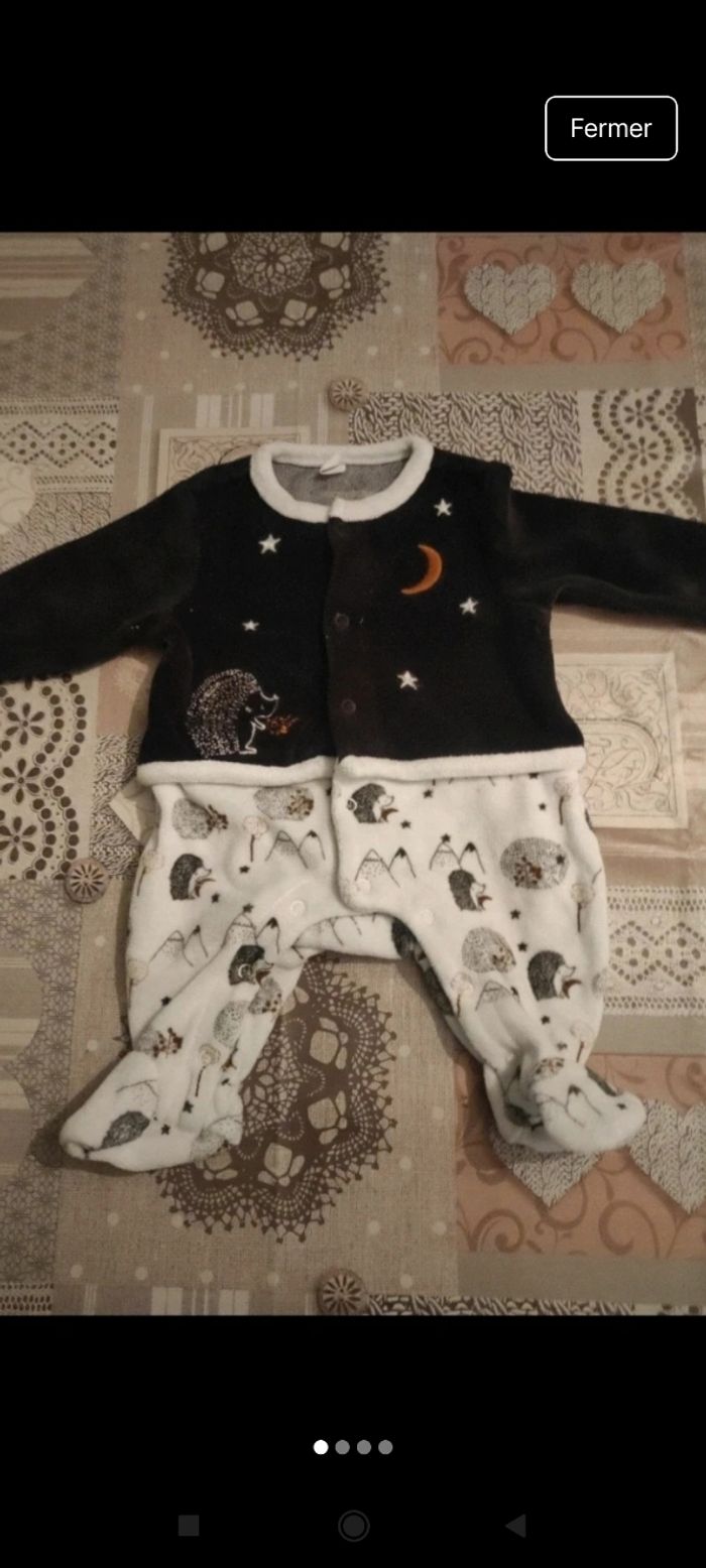 Magnifique pyjama bébé e11