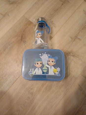 Lot lunch box gourde
