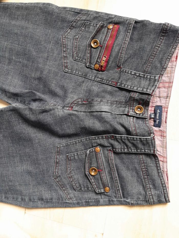 Jean boot cut armor lux pratiquement neuf - photo numéro 3
