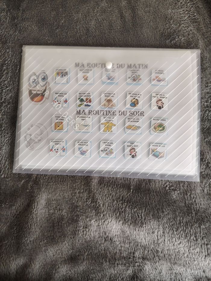 Pack complet fiche plastifiée d'activité pour garçon