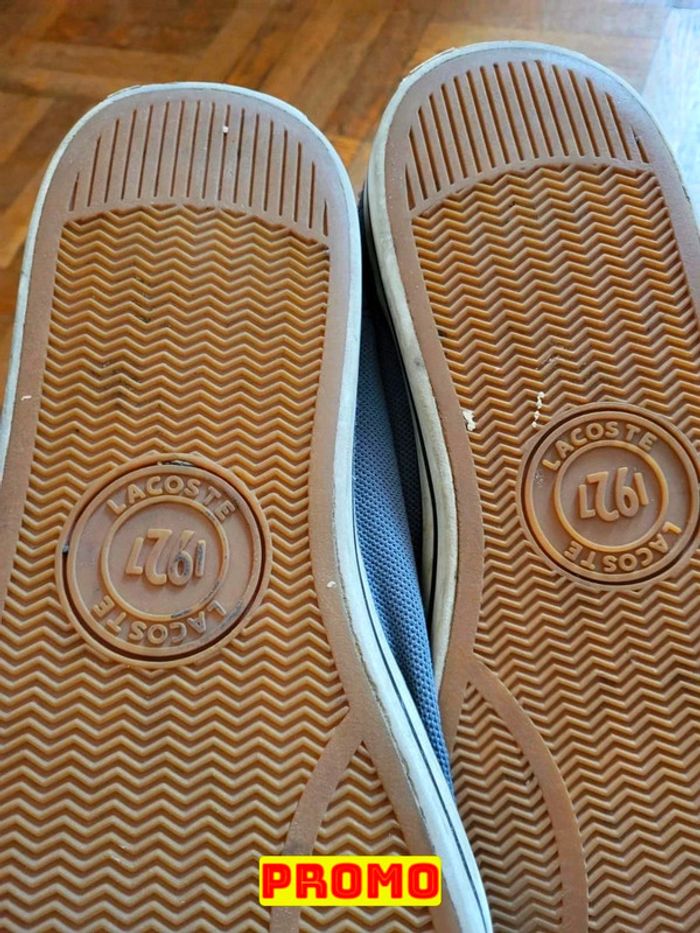 Magnifique chaussures Lacoste homme taille 44 Ref 11IT017 - photo numéro 4