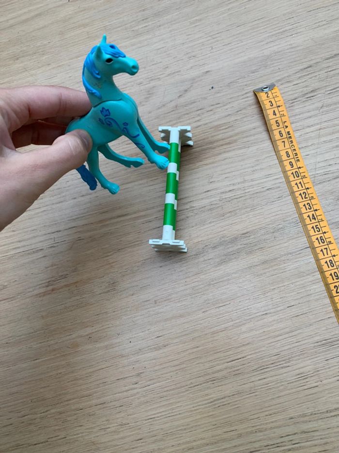 Jouet lot de barre pour chevaux manège saut obstacle vert - photo numéro 4