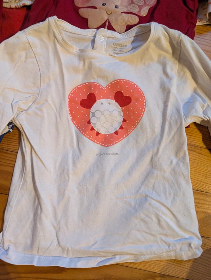 Lot tee shirt manche longue - photo numéro 2