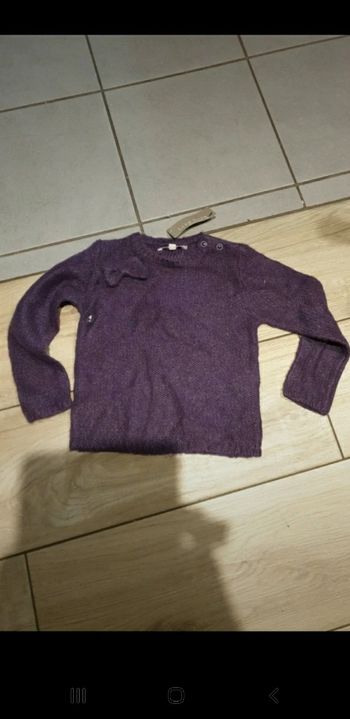 Pull fille neuf étiquette 4 ans