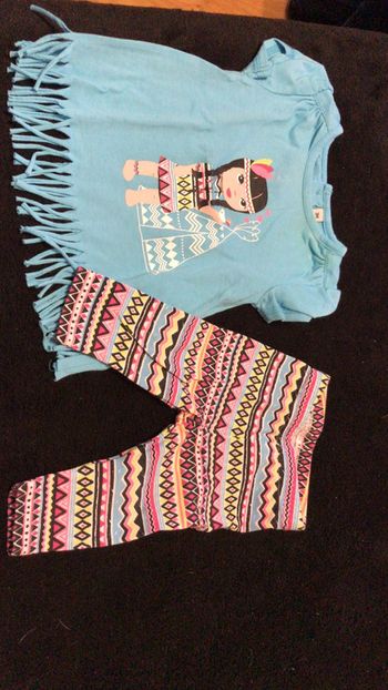 Ensemble tee-shirt et legging 3 mois