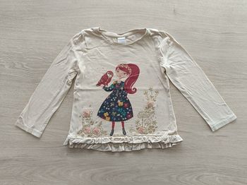 T-shirt fille longues manches Palomino 116cm