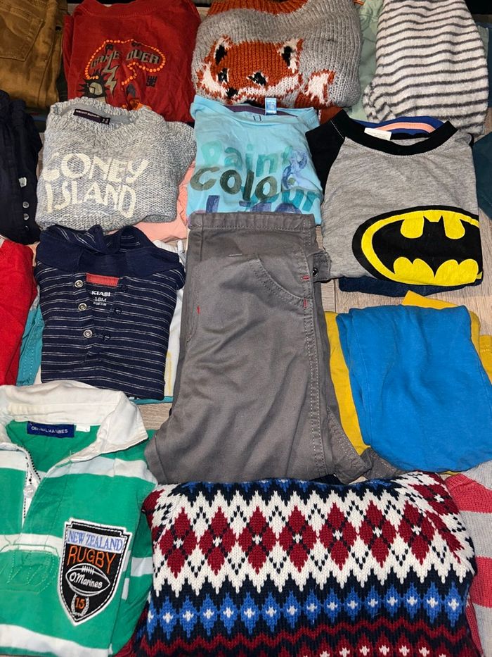 Gros lot de 60 vêtements garçon 👦 - photo numéro 3