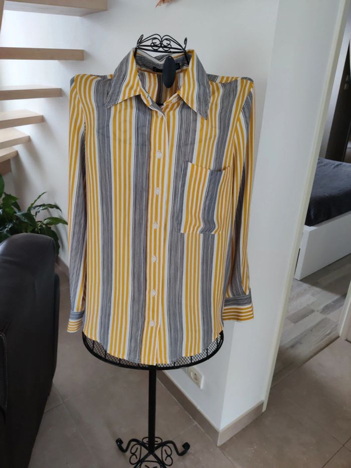 Chemise rayée Mango - photo numéro 2
