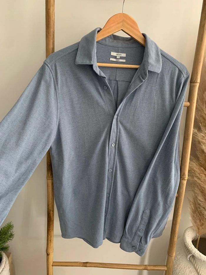 chemise Jules bleu clair taille M - photo numéro 2
