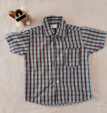 Chemise manches courtes 23 mois