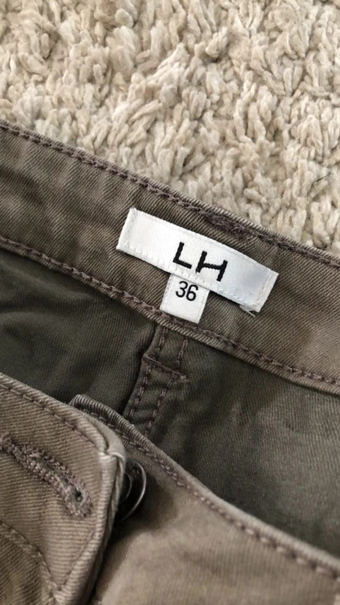 Pantacourt 3/4 taille 36 la halle - photo numéro 3