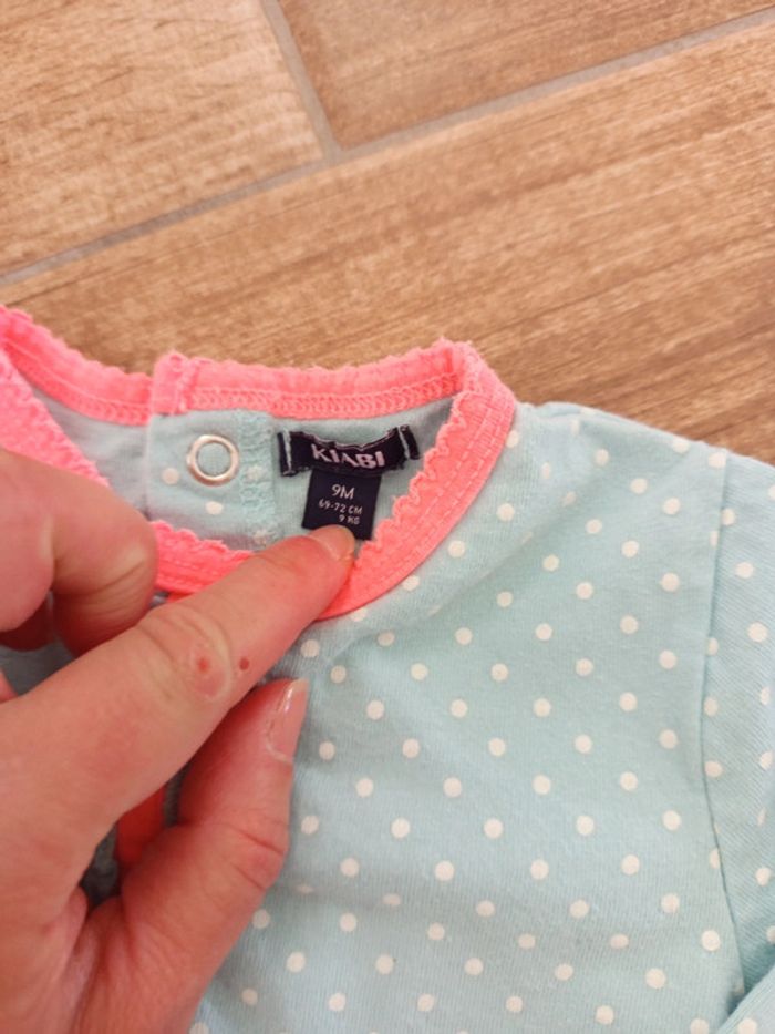 Lot 6 pyjamas fille 9/12 mois. - photo numéro 8