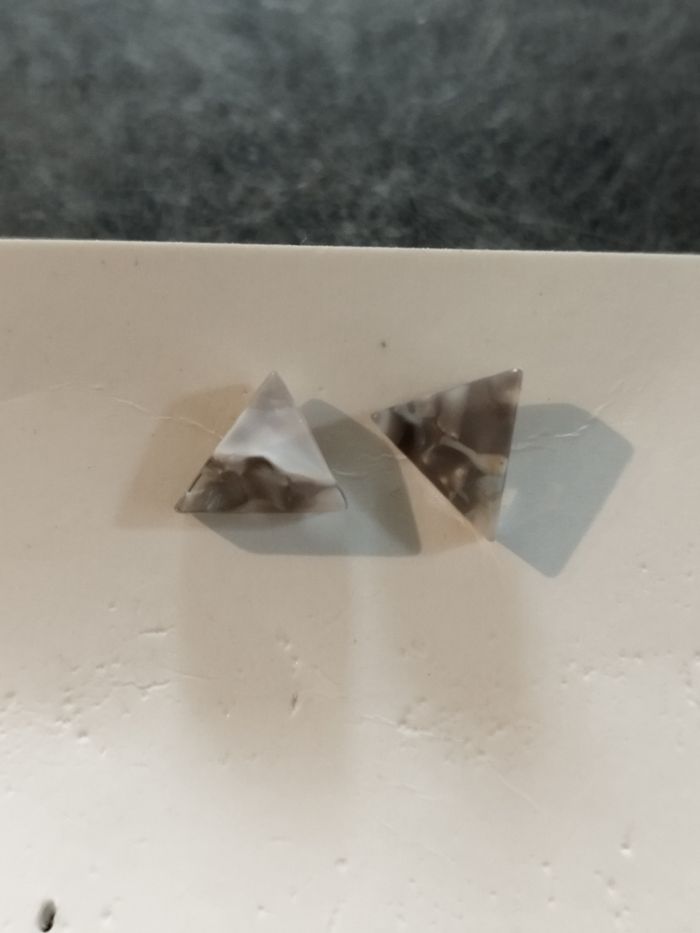 Boucles d'oreille triangles