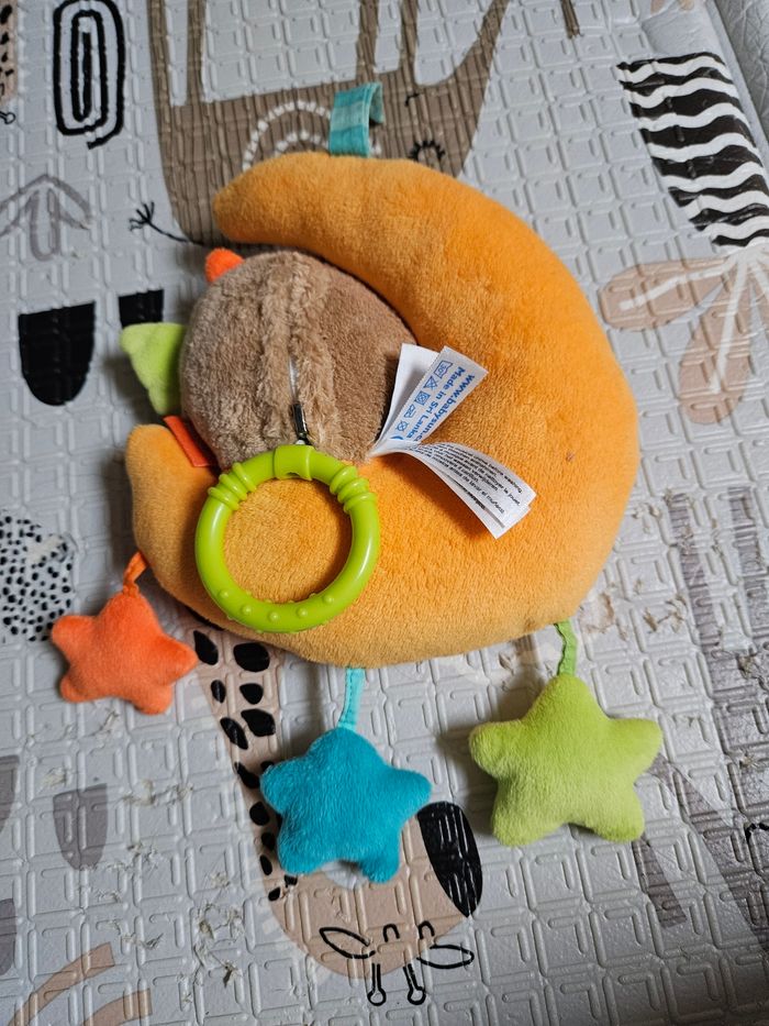 Peluche boîte à musique hibou - photo numéro 2