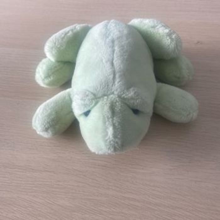 Peluche Boulgom grenouille qui croasse - photo numéro 2