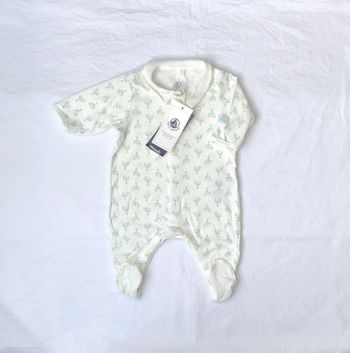 Pyjama fin Petit Bateau 1 mois neuf