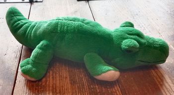 Peluche crocodile 
