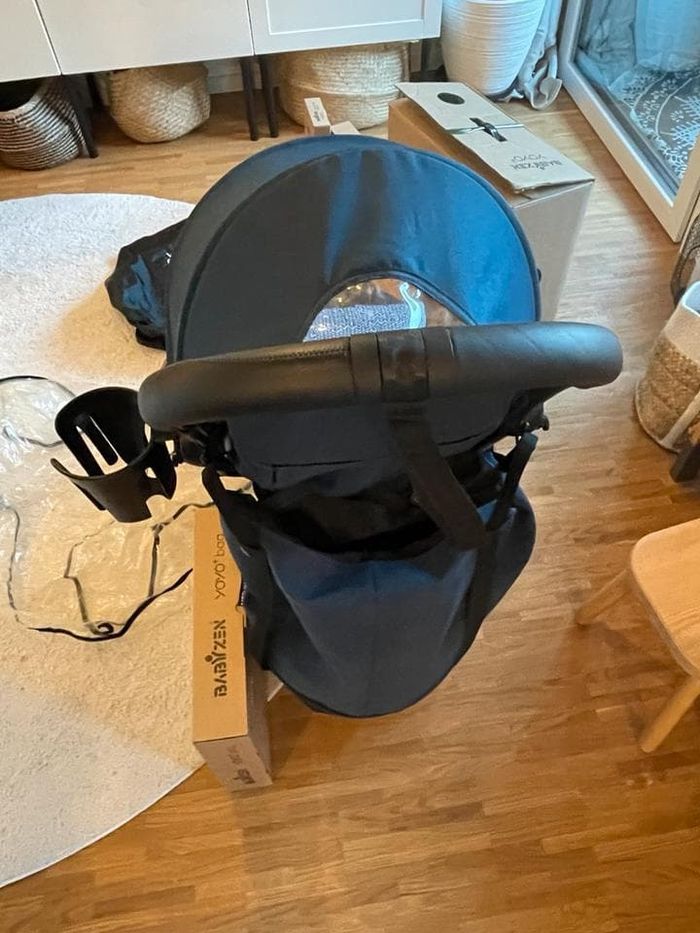 Poussette Babyzen YoYo 2 Noire, Pack Nouveau-né 0+ et 6+, Nacelle, Accessoires et Maxi Cosy - photo numéro 4