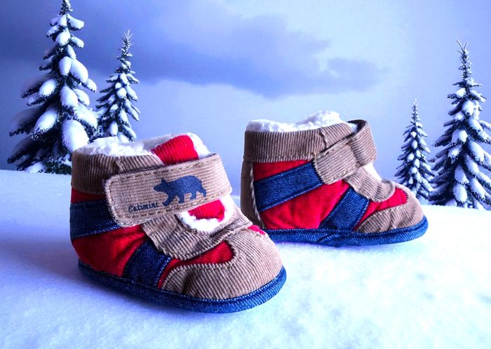CATIMINI - ENSEMBLE 5P BÉBÉ GARCON AVEC GILET RÉVERSIBLE & BOTTILLONS FOURRÉS 3M - photo numéro 10