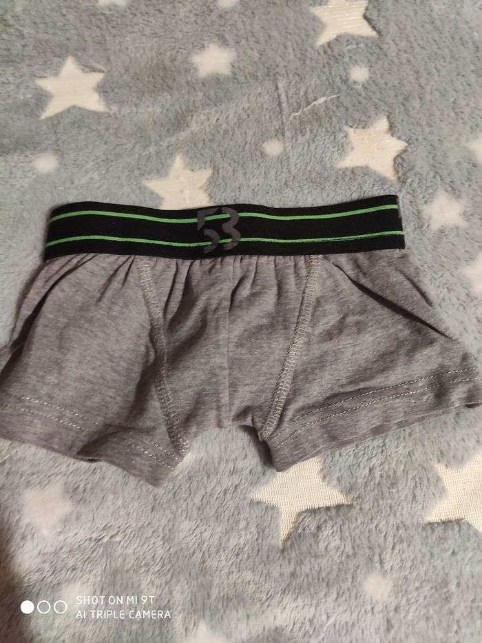 Lot de 3 boxers garçon taille 2/3 ans - photo numéro 4