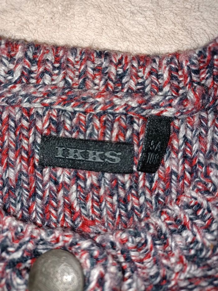 Gilet chiné IKKS 5 ans - photo numéro 3