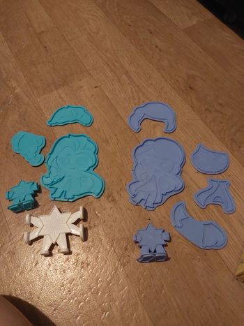 Play doh reine des neiges