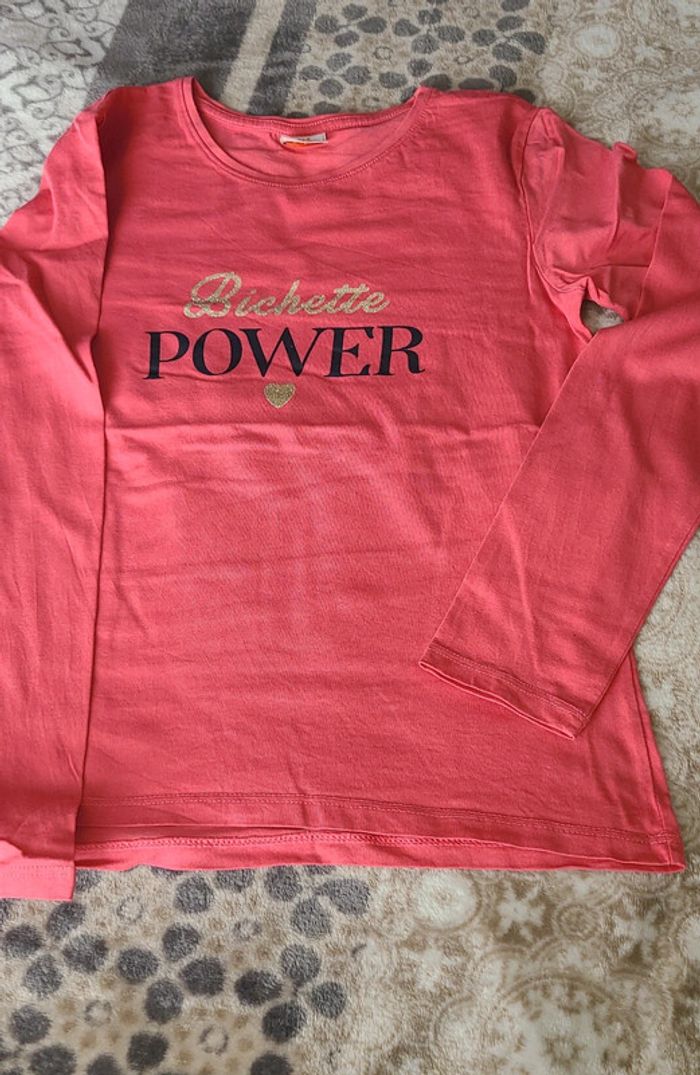 T-shirt manches longues fille 12 ans tape à l'œil