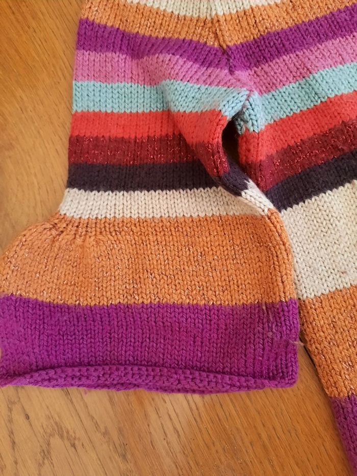 Joli pull femme tricoté main 38 - photo numéro 3