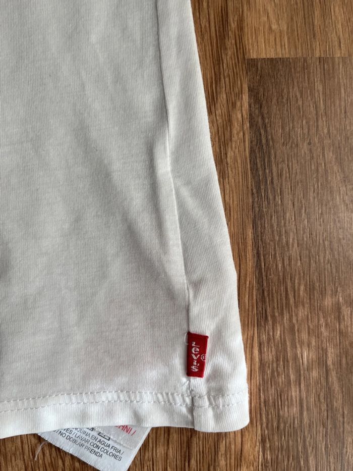 Tee shirt fille manches courtes Levi’s 10 ans - photo numéro 2
