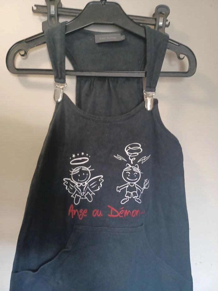 Tee shirt ange démon M - photo numéro 2