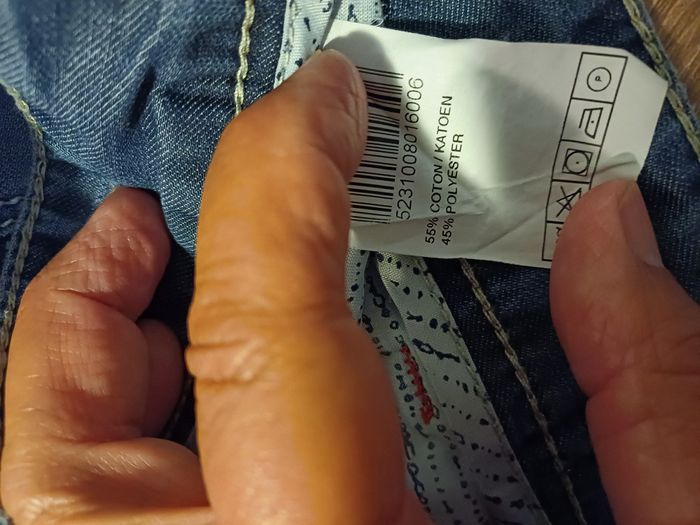 bermuda en jeans et débardeur femmes Taille 44 - photo numéro 6