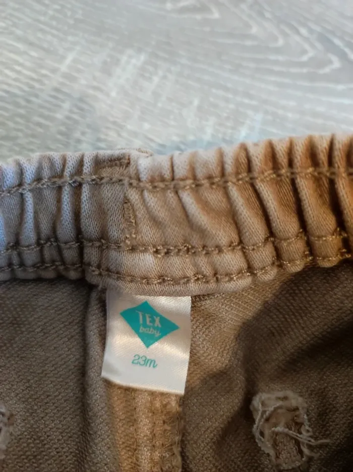 Pantalon beige 23 mois Tex - photo numéro 3