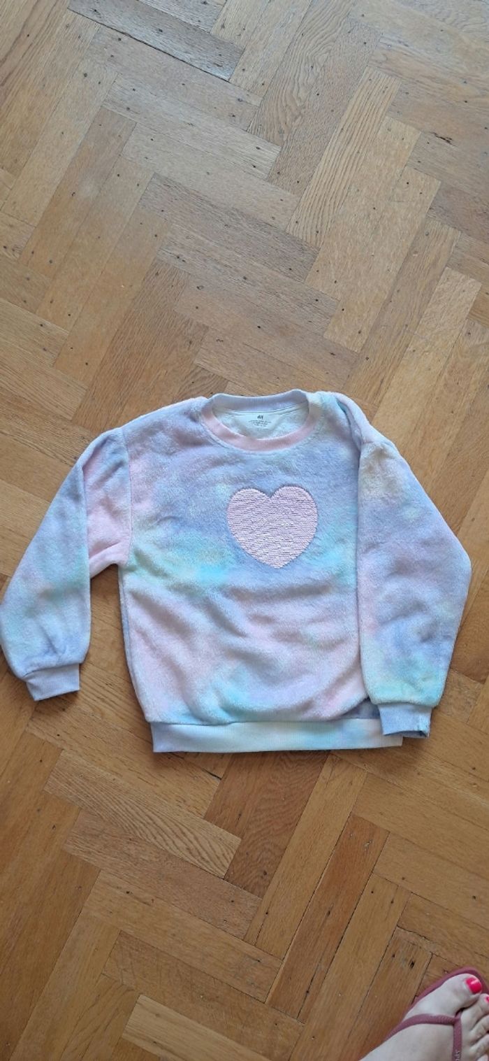 Pull réversible h&m 110/116 cm 4/6 ans  en excellent état