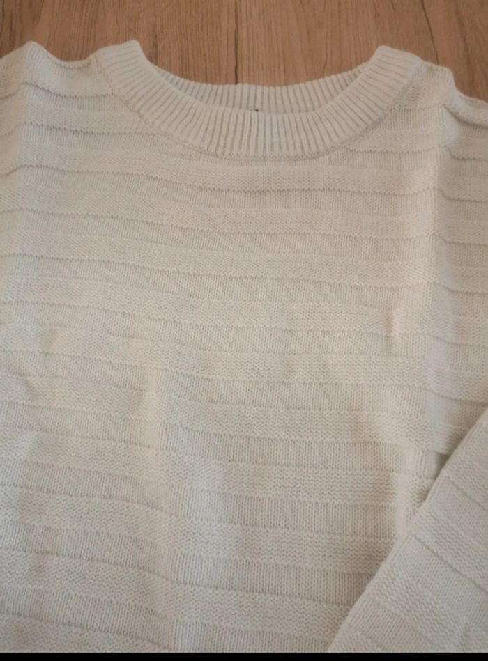 Pull en coton taille L - photo numéro 2