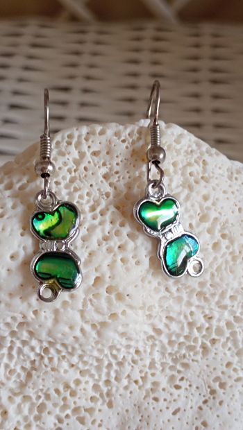 Boucles d'oreilles papillon